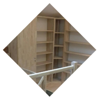dressing menuiserie desgranges réalisation sur mesure bois agencement